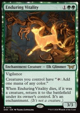Magic the Gathering - Enduring Vitality (DSK 0176) [Foil]