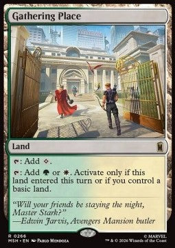 Magic the Gathering - Gathering Place (MSH 0266) [Foil]
