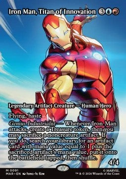 Magic the Gathering - Iron Man, Titan of Innovation (MAR 0091)
