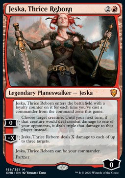 Magic the Gathering - Jeska, Thrice Reborn (CMR 186/361)