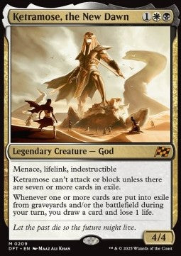 Magic the Gathering - Ketramose, the New Dawn (DFT 0209)