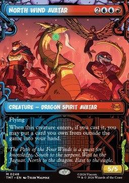 Magic the Gathering - North Wind Avatar (TMT 0248) [Foil]