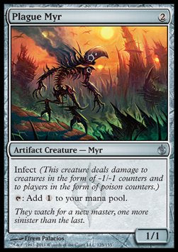 Magic the Gathering - Plague Myr (MBS 125/155)