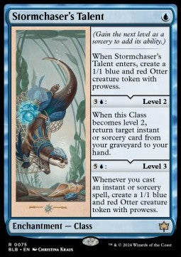 Magic the Gathering - Stormchaser's Talent (BLB 0075)