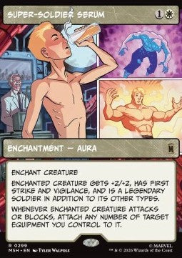 Magic the Gathering - Super-Soldier Serum (MSH 0299) [Foil]