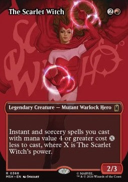 Magic the Gathering - The Scarlet Witch (MSH 0368)