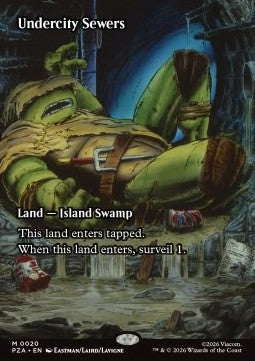 Magic the Gathering - Undercity Sewers (PZA 0020)