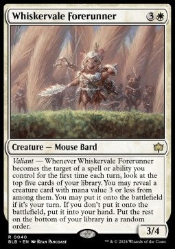 Magic the Gathering - Whiskervale Forerunner (BLB 0040)