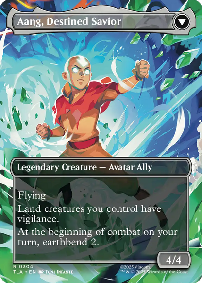 Magic the Gathering Aang, at the Crossroads (TLA 0304)