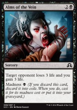 Magic the Gathering Alms of the Vein (SOI 098/297)