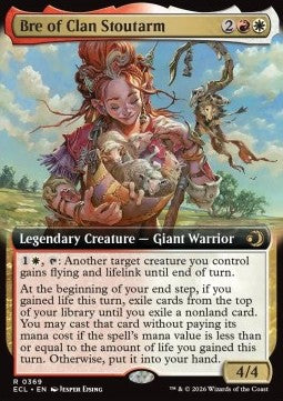 Magic the Gathering Bre of Clan Stoutarm (ECL 0369) [Foil]