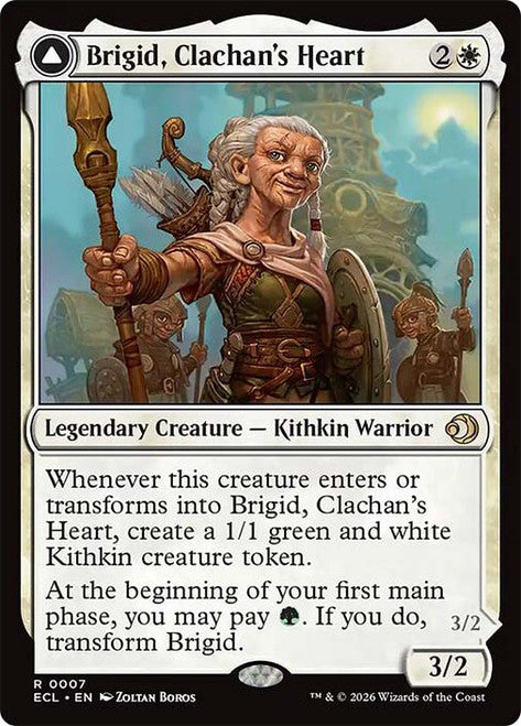 Magic the Gathering Brigid, Clachan's Heart (ECL 0007)