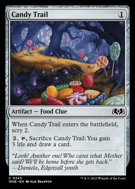 Magic the Gathering Candy Trail #0243 WOE (Holo)
