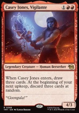 Magic the Gathering Casey Jones, Vigilante (TMT 0088)
