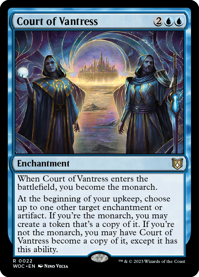 Magic the Gathering Court of Vantress #0022 WOC
