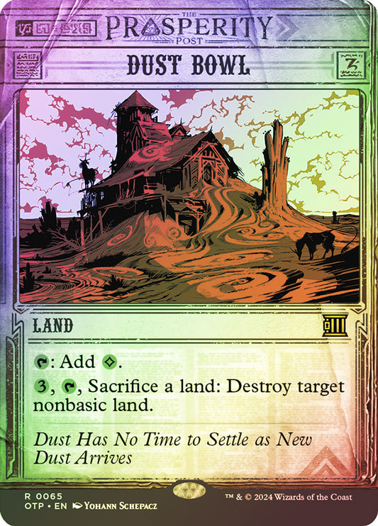 Magic the Gathering Dust Bowl #0065 OTP (Holo)