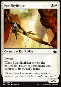 Magic the Gathering Kor Skyfisher (MM3 011/249)