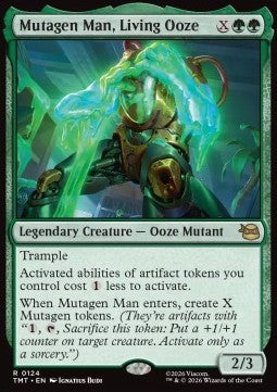 Magic the Gathering Mutagen Man, Living Ooze (TDT 0124)