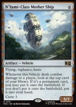 Magic the Gathering N'Yami-Class Mother Ship (MSC 0110)