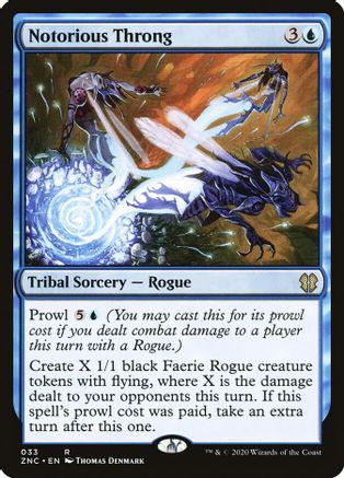 Magic the Gathering Notorious Throng (ZNC 033)