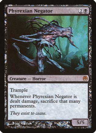 Magic the Gathering Phyrexian Negator 1/71 [Foil]