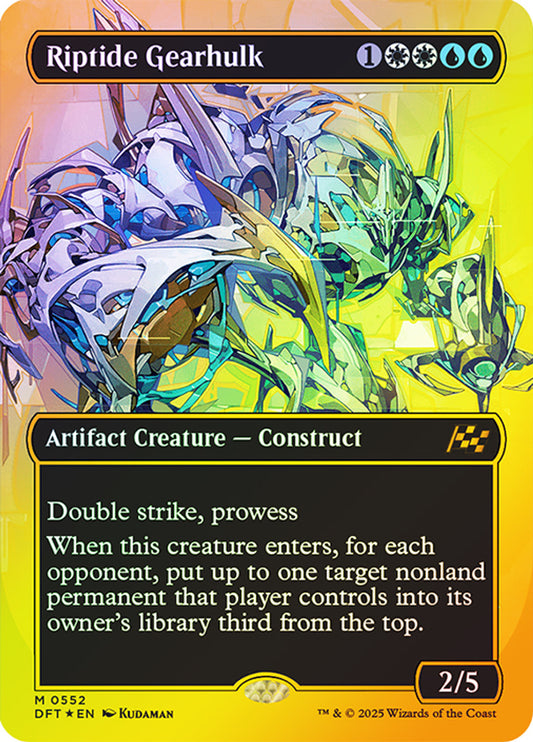 Magic the Gathering Riptide Gearhulk 0552 DFT (Holo)