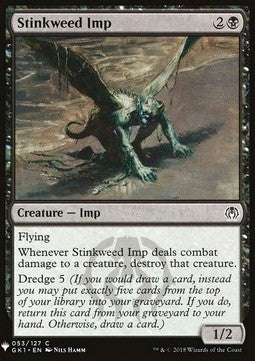 Magic the Gathering Stinkweed Imp (GK1 053/127)