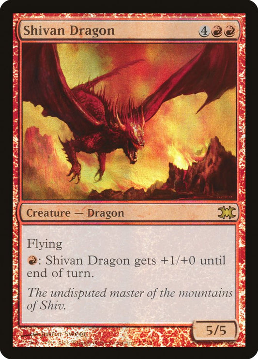 Magic the Gathering TCG - Shivan Dragon - #013 DRB (Holo)