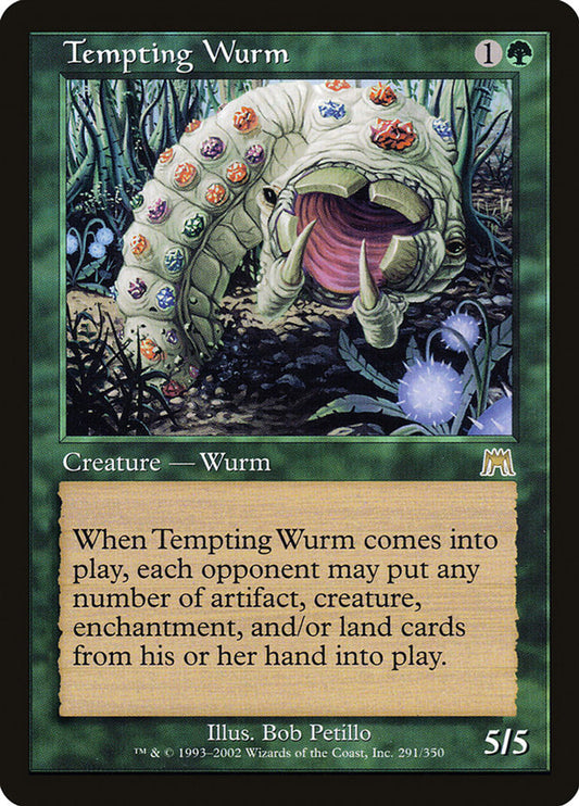 Magic the Gathering Tempting Wurm #291 The List