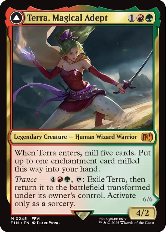 Magic the Gathering Terra, Magical Adept // Esper Terra (FIN 0245)