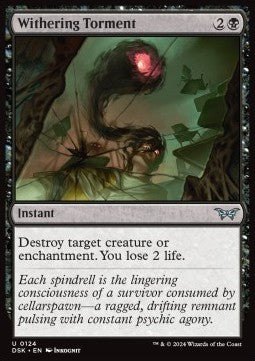 Magic the Gathering Withering Torment (DSK 0124)