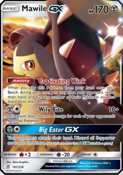 Pokemon TCG Mawile GX (UNM 141)