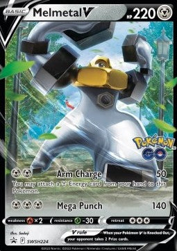 Pokemon TCG Melmetal V (SWSH 224)