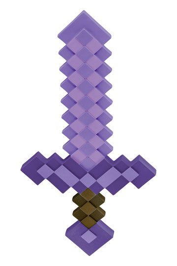 Minecraft Plastic Replica Enchanted Sword