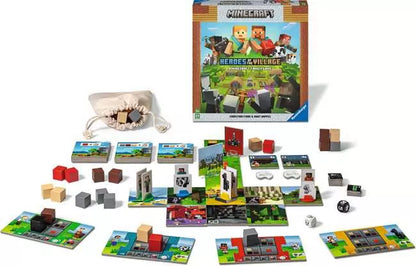 Minecraft Heroes of the Village Board Game