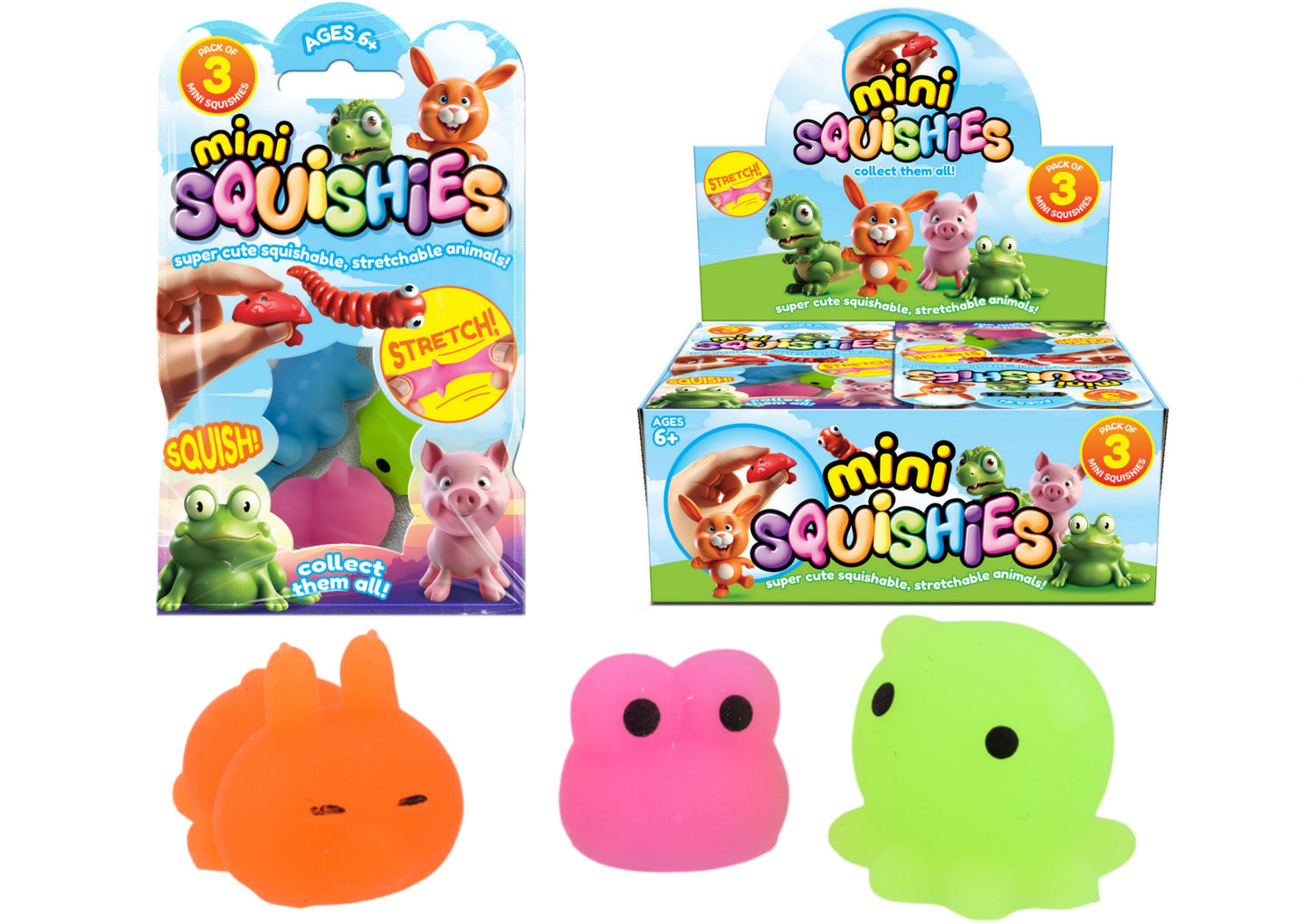 Mini Squishy Animals