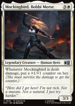 Magic the Gathering Mockingbird, Bobbi Morse (MSC 0842)