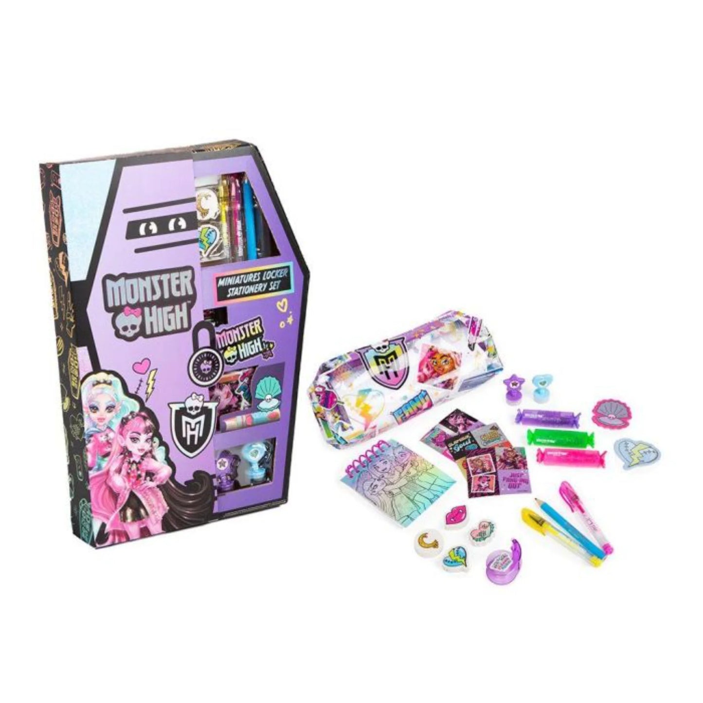 Monster High Locker Stationery Set