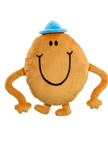 Mr Men Mr Tickle Large Cushion Plush