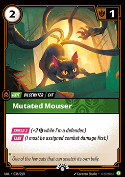 Riftbound - Mutated Mouser (UNL 036/219) [Foil Promo]