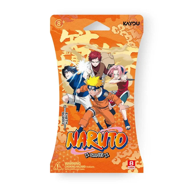 NARUTO-Smriti Collectible Cards-Earth Scroll Blister