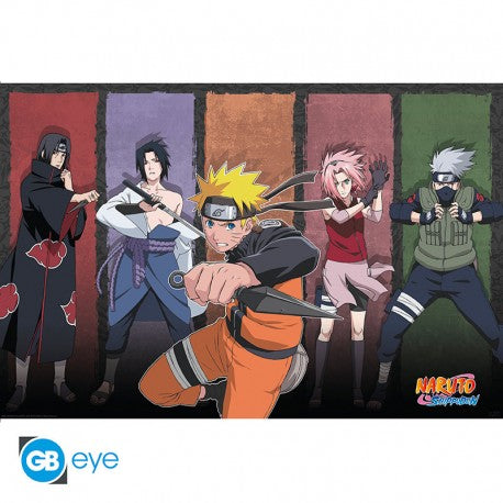 Naruto Shippuden Naruto and Allies Poster