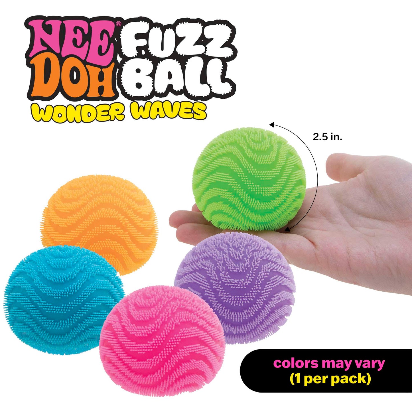 Needoh Fuzz Ball Wonder Waves
