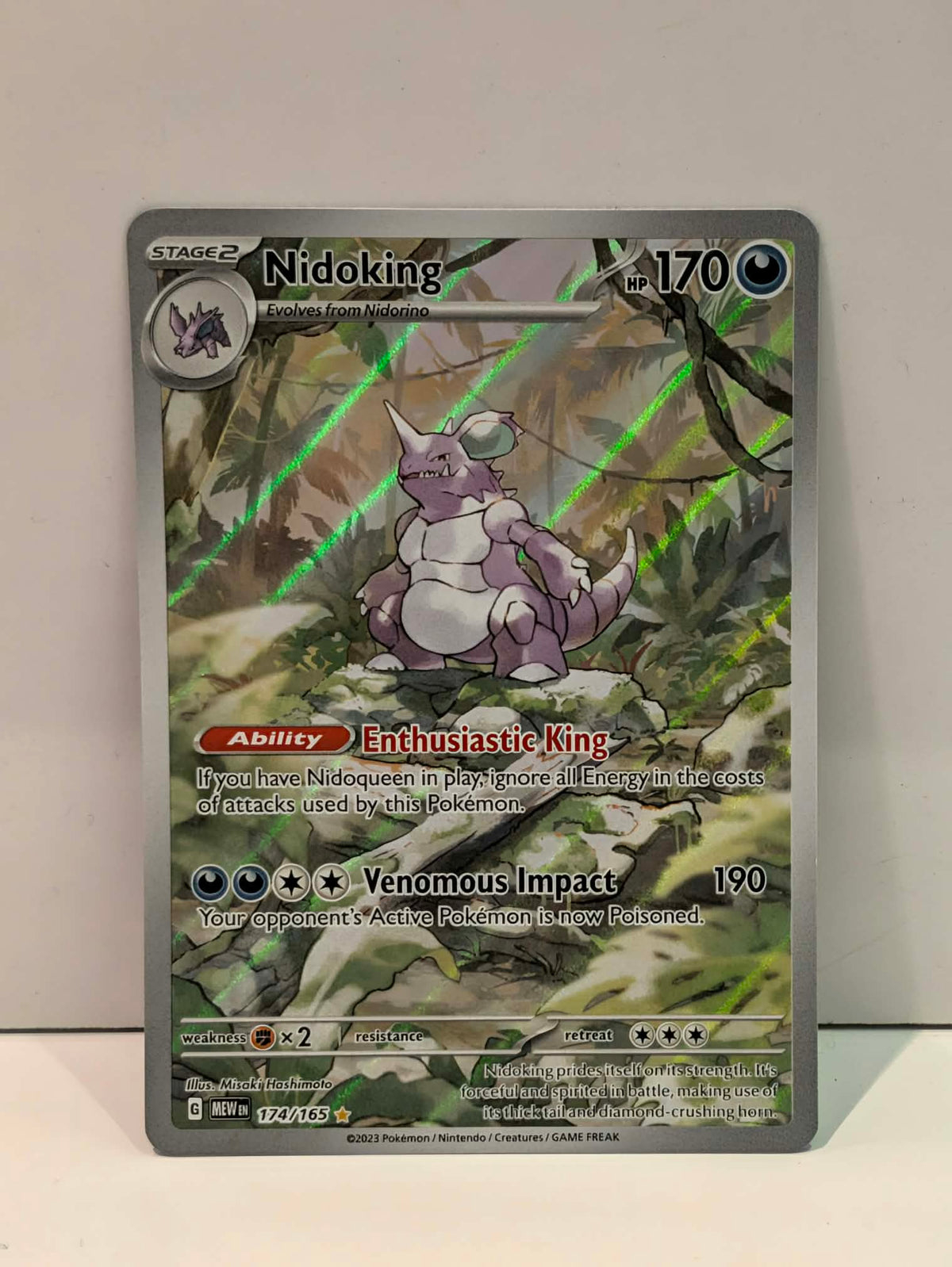 Pokemon TCG Nidoking (MEW 174)