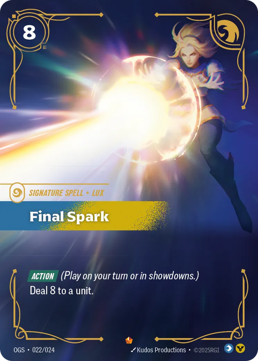 Riftbound - Final Spark (OGS 022/024) [Foil Promo]
