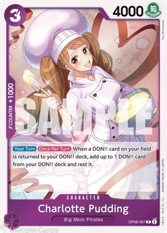 One Piece TCG - Charlotte Pudding - OP08-067