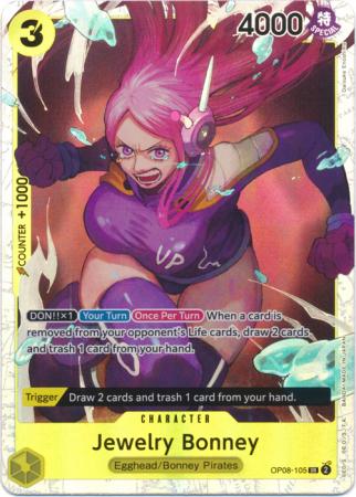 One Piece TCG - Jewelry Bonney  - OP08-105