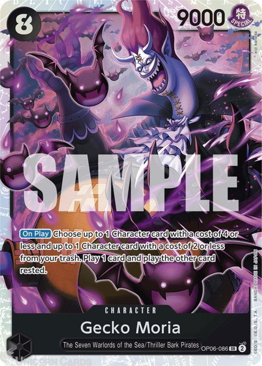 One Piece TCG Gecko Moria OP06-086