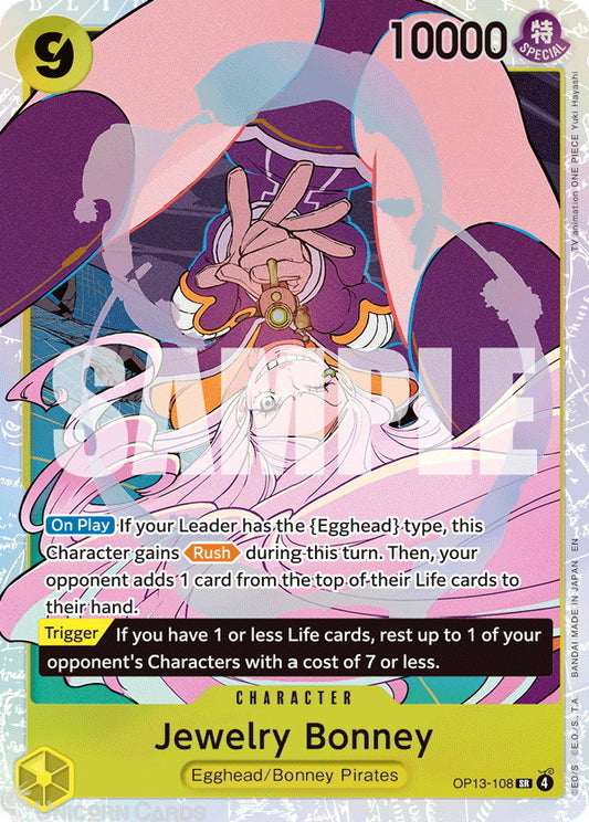 One Piece TCG Jewelry Bonney (OP13-108)