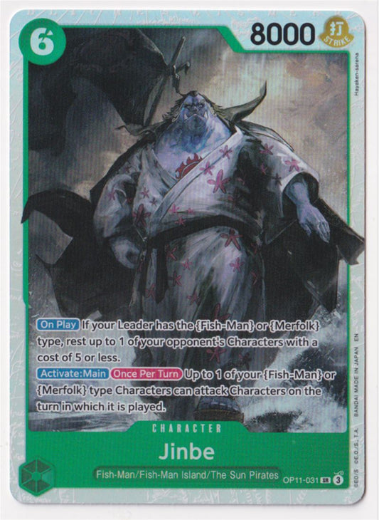 One Piece TCG Jinbe OP11-031